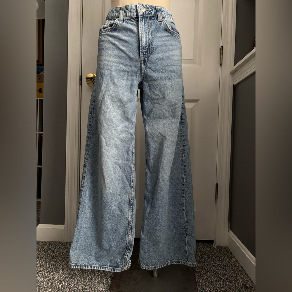 Divided Light Blue Flare Jeans